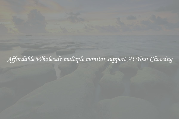 Affordable Wholesale multiple monitor support At Your Choosing